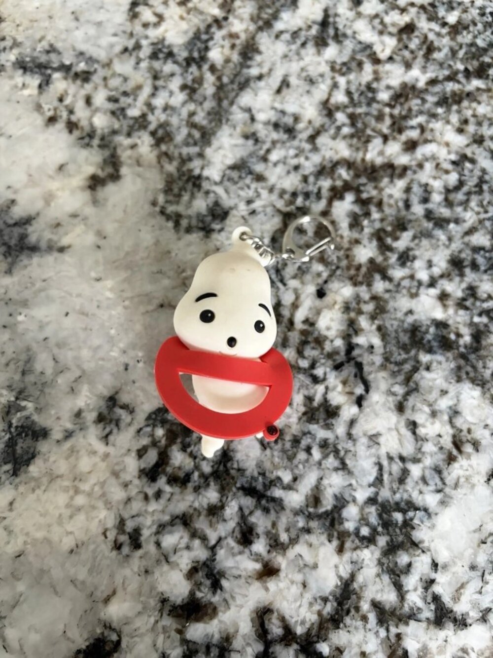 Ghostbusters Figural Keyring Bag Clip Logo